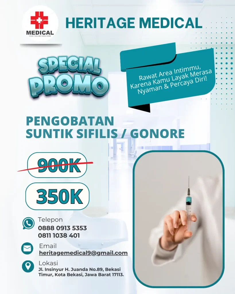 Promo Pengobatan Sifilis Gonore Heritage Medical Promo Pengobatan Sifilis Gonore Heritage Medical